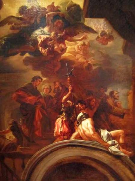 Francesco Solimena St Francis before the Pope